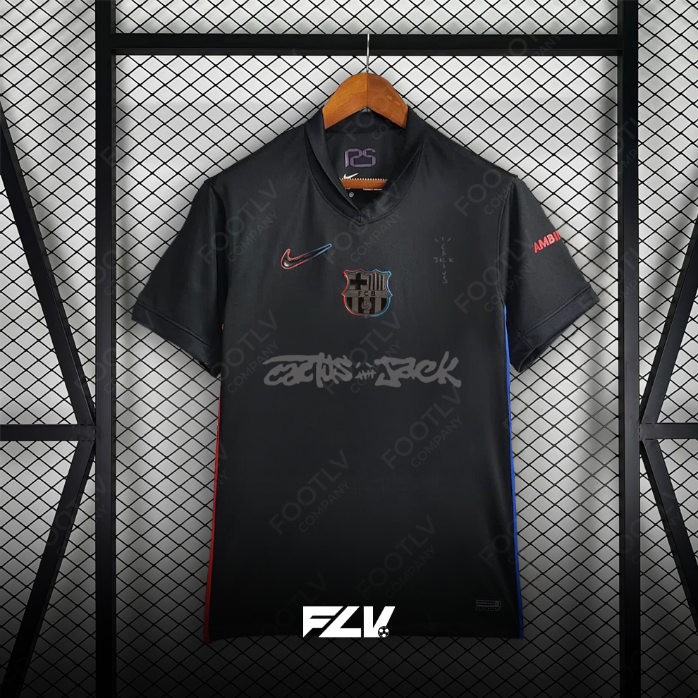 Barca × Travis Scott "Cactus Jack" 24/25 Away Shirt