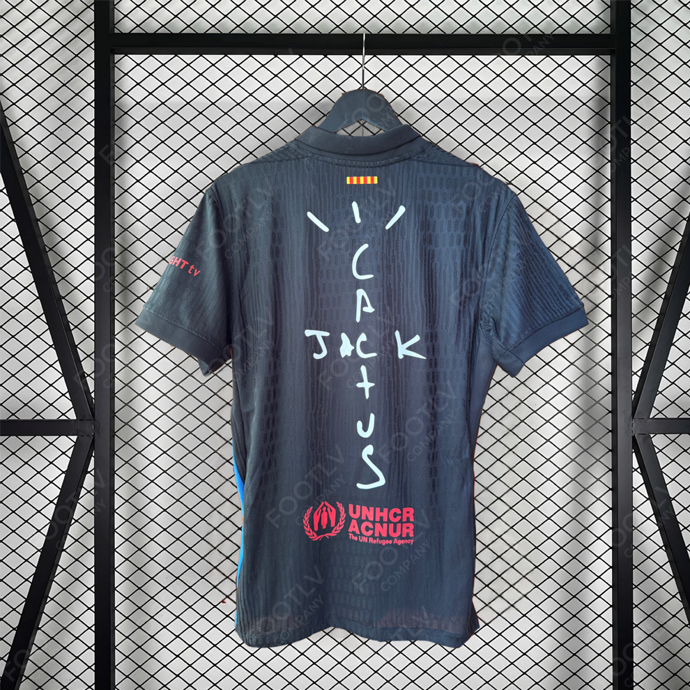 Barca × Travis Scott "Shadow Drop" 24/25 Special Shirt