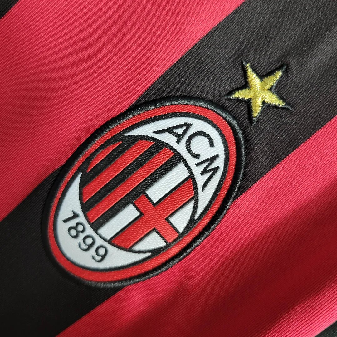 AC Milan 09/10 Long Sleeve Home Shirt