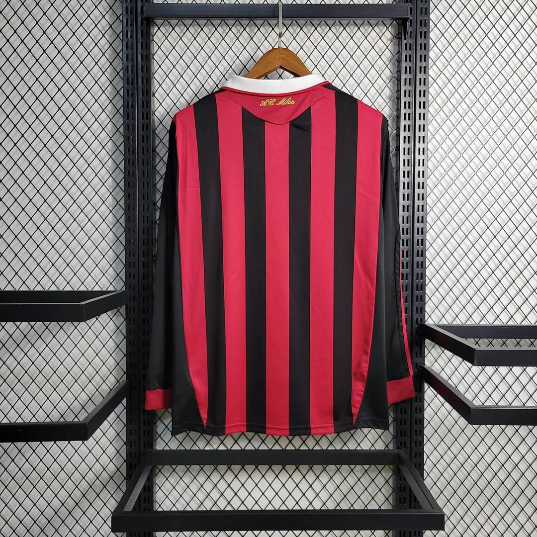 AC Milan 09/10 Long Sleeve Home Shirt