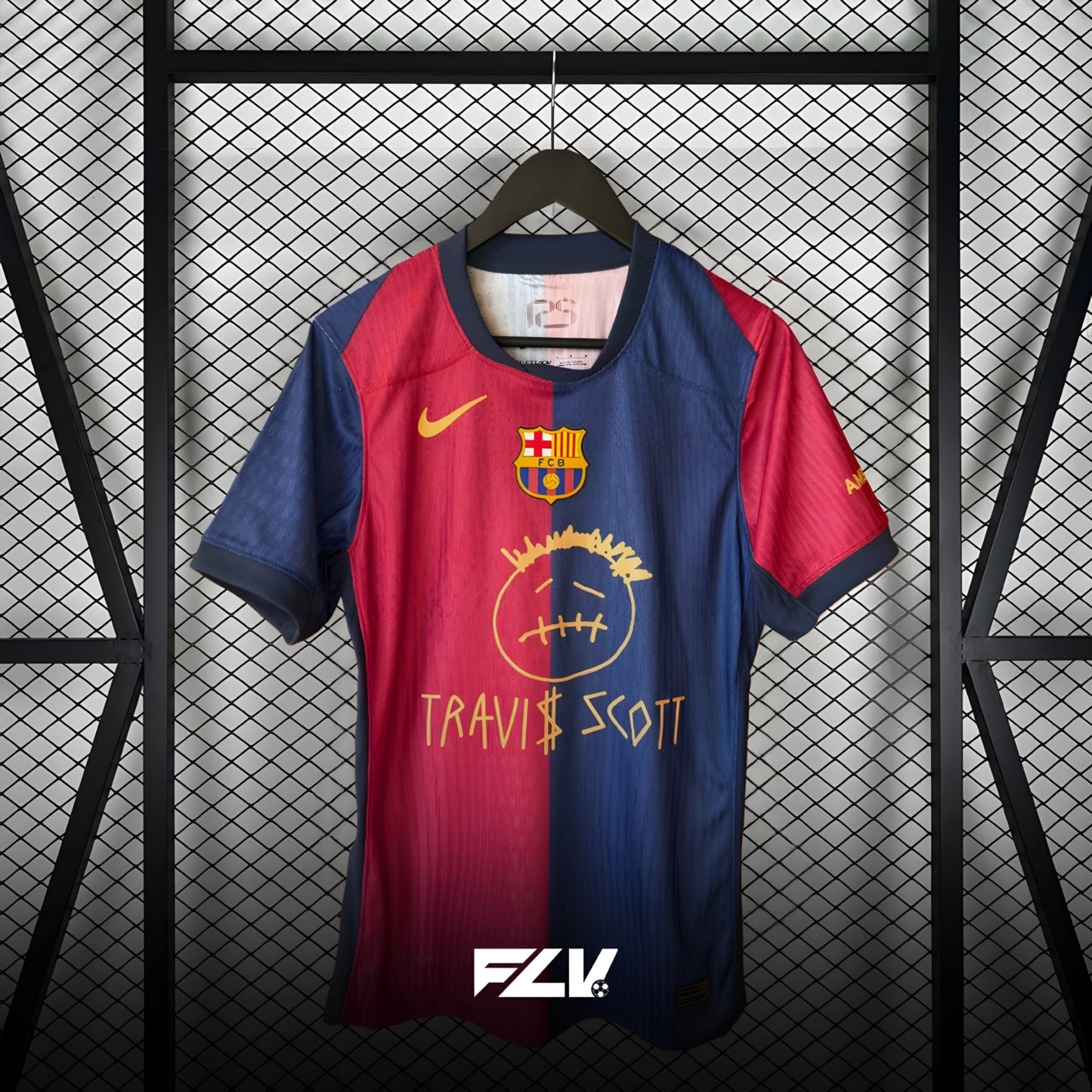 Barca × Travis Scott "Cactus Jack" 24/25 Special Shirt