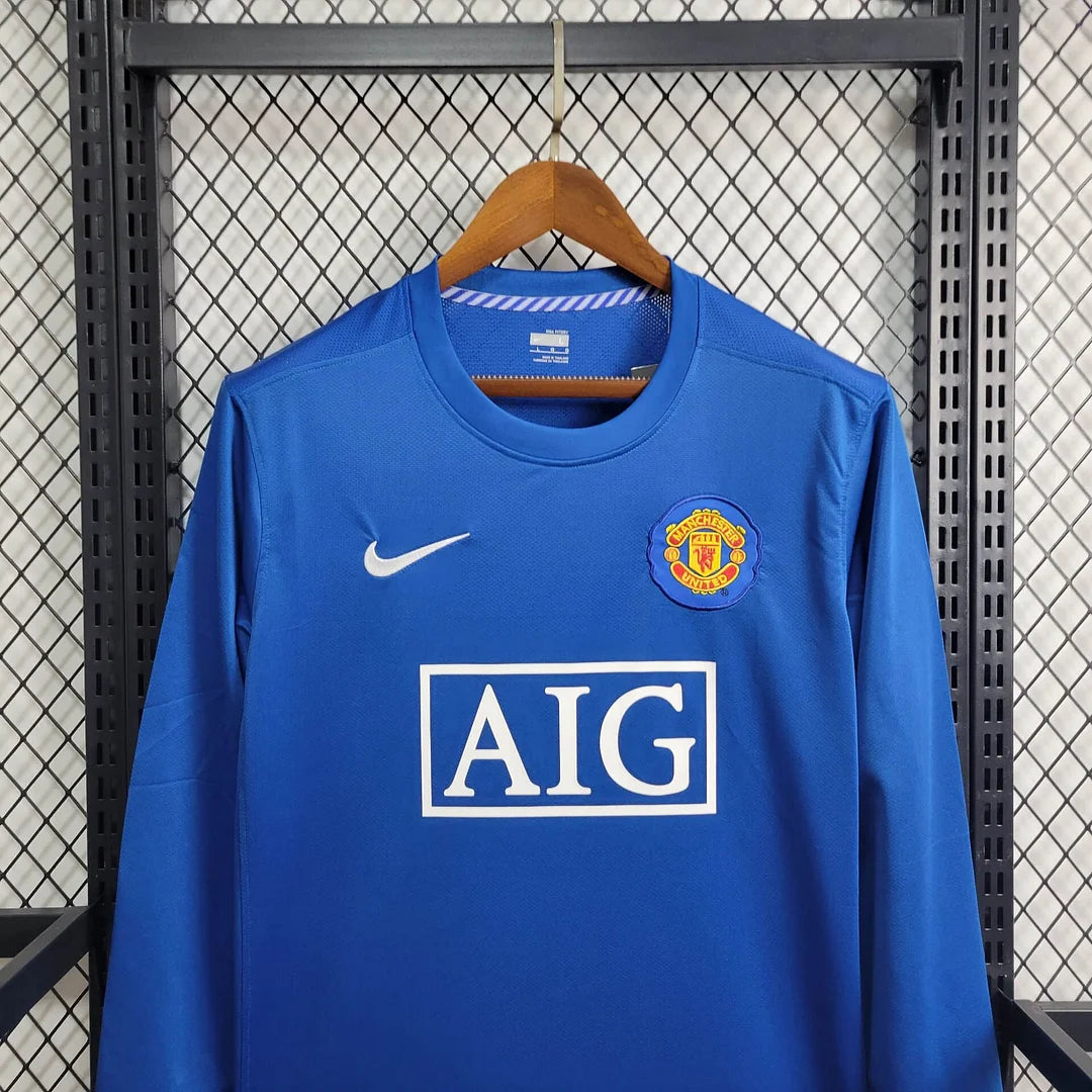 Man United 2008 L/S Away Shirt