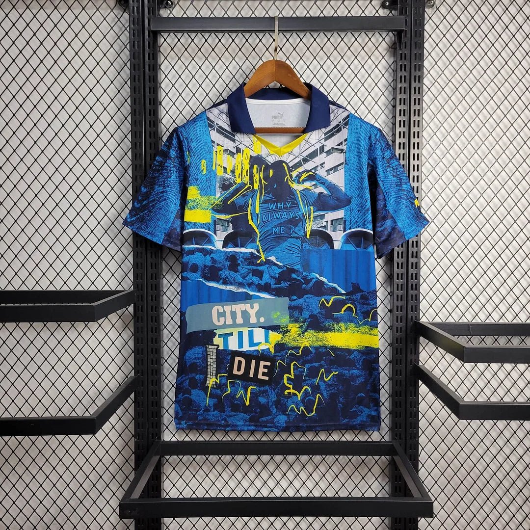 Man City 2025 "Why Always Me" Special Shirt