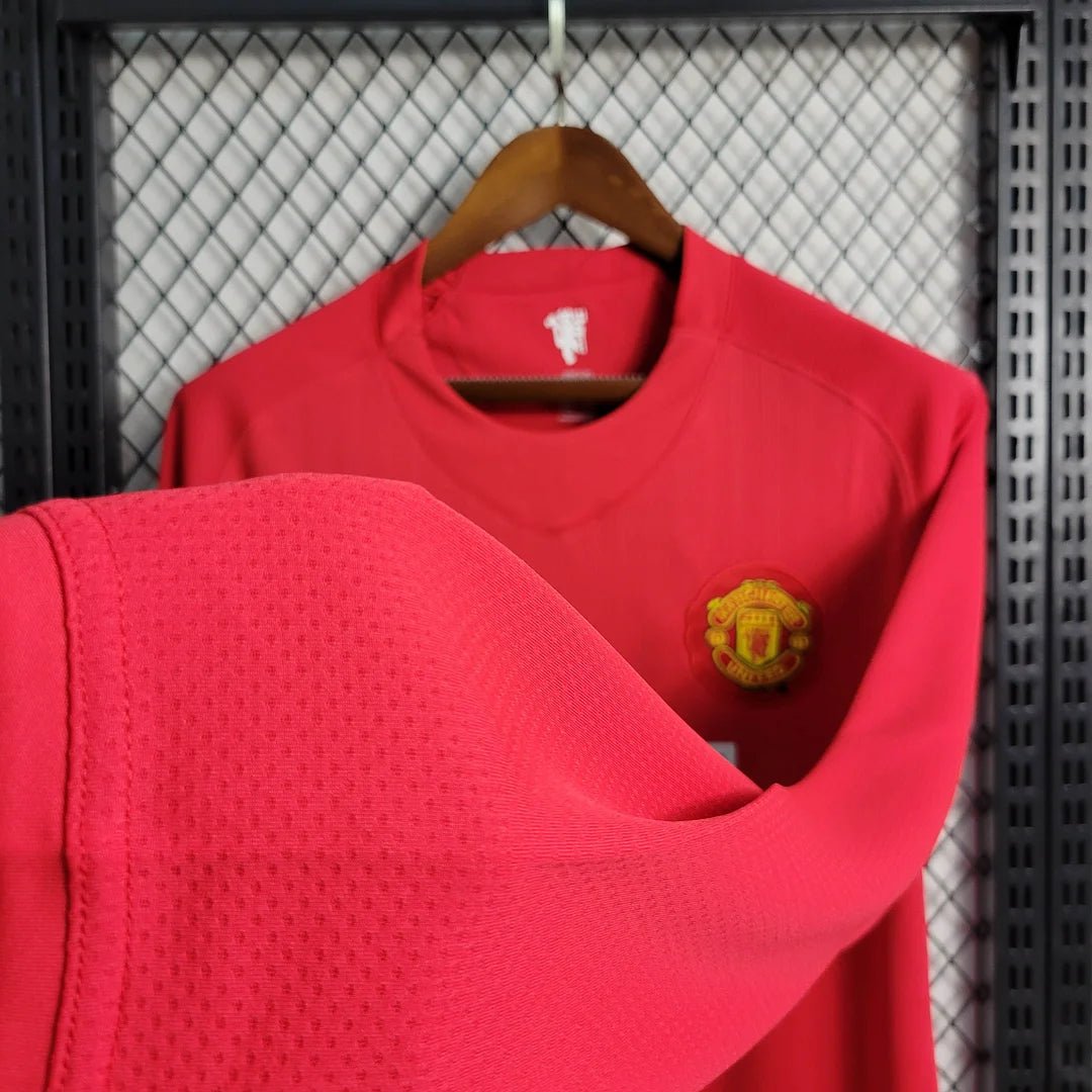 Man United 2007 L/S UCL Home Shirt