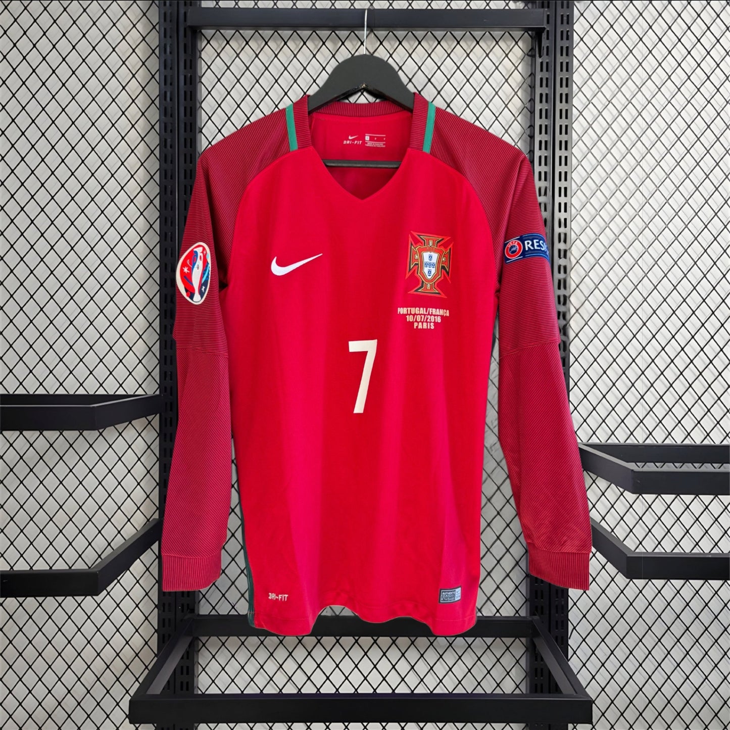 Portugal 16/17 Home Shirt - Euro Final