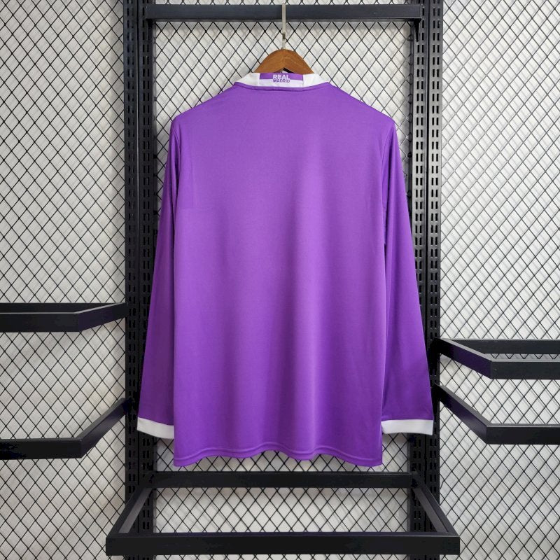 Real Madrid 2016 L/S Away Shirt