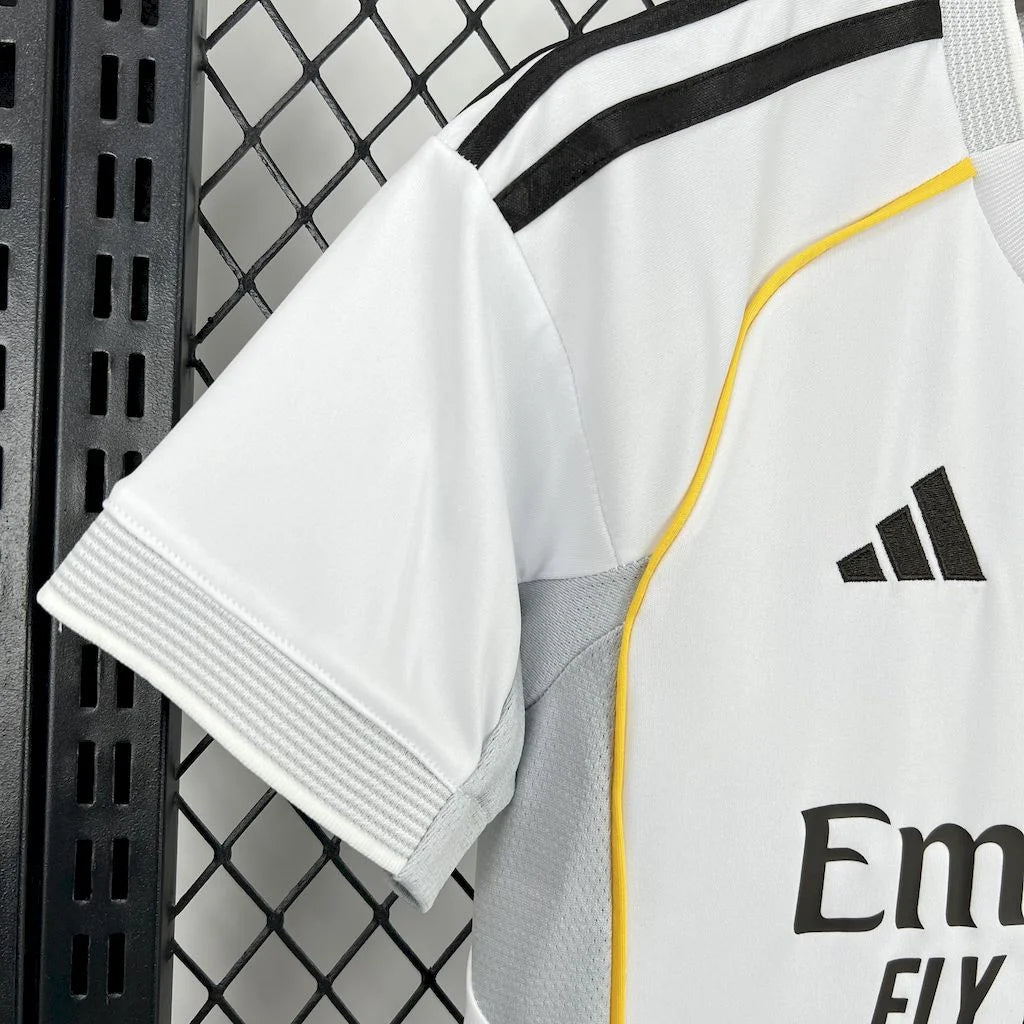 Real Madrid 2025 Home Kids Shirt