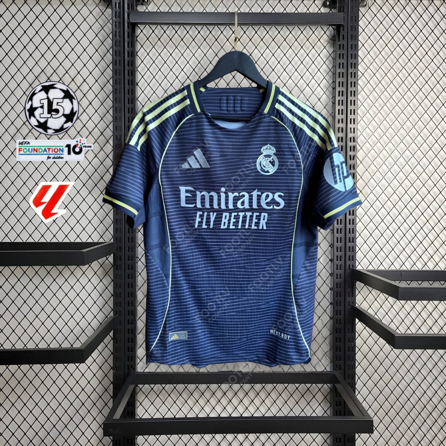 Real Madrid 2025 Authentic Away Shirt