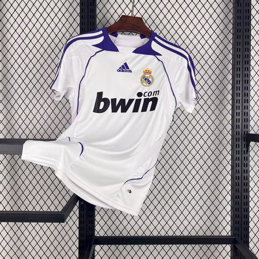 Real Madrid 2007 Home Jersey
