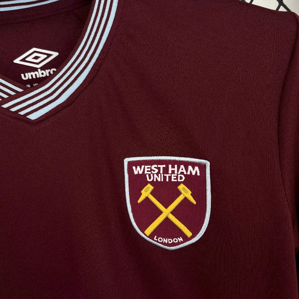 West Ham United 2025 Home Shirt