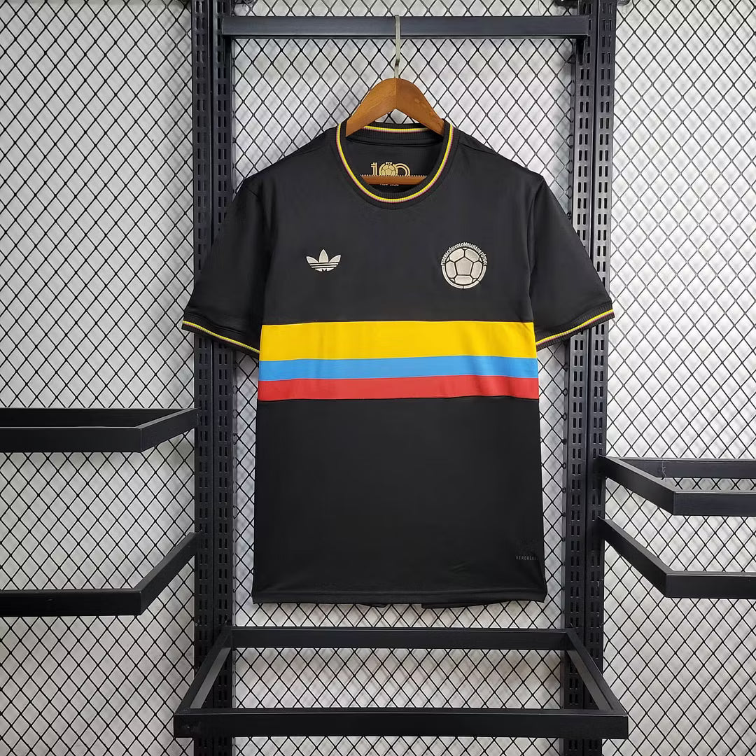 Colombia 2024 100th Anniversary Black Shirt