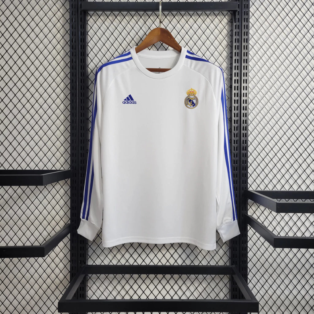 Real Madrid 2020 L/S White Training Shirt