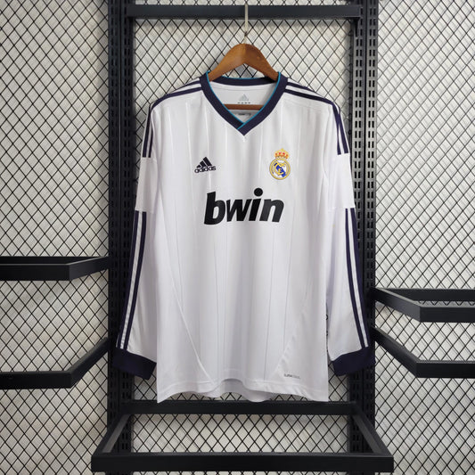 Real Madrid 2012 L/S Home Shirt