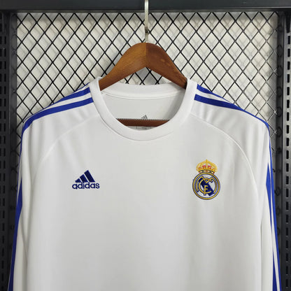 Real Madrid 2020 L/S White Training Shirt