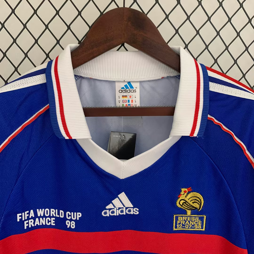 France 1998 L/S Home Shirt