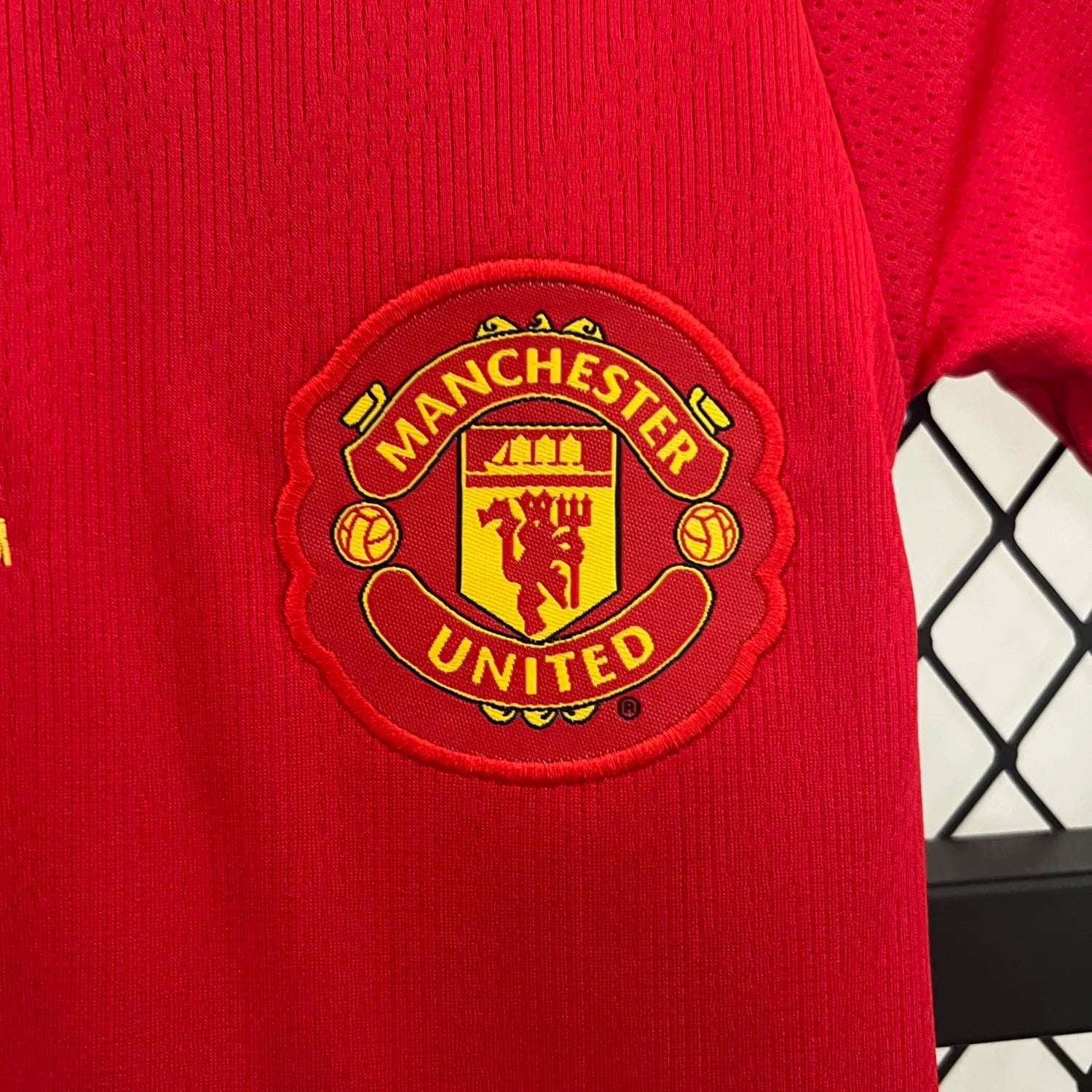 Manchester United 2007 Home Champions League jersey