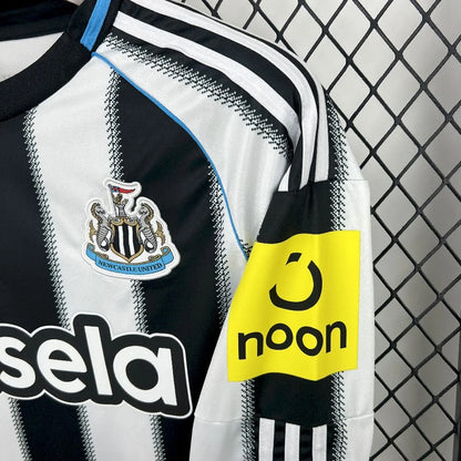 Newcastle 2025 L/S Home Shirt