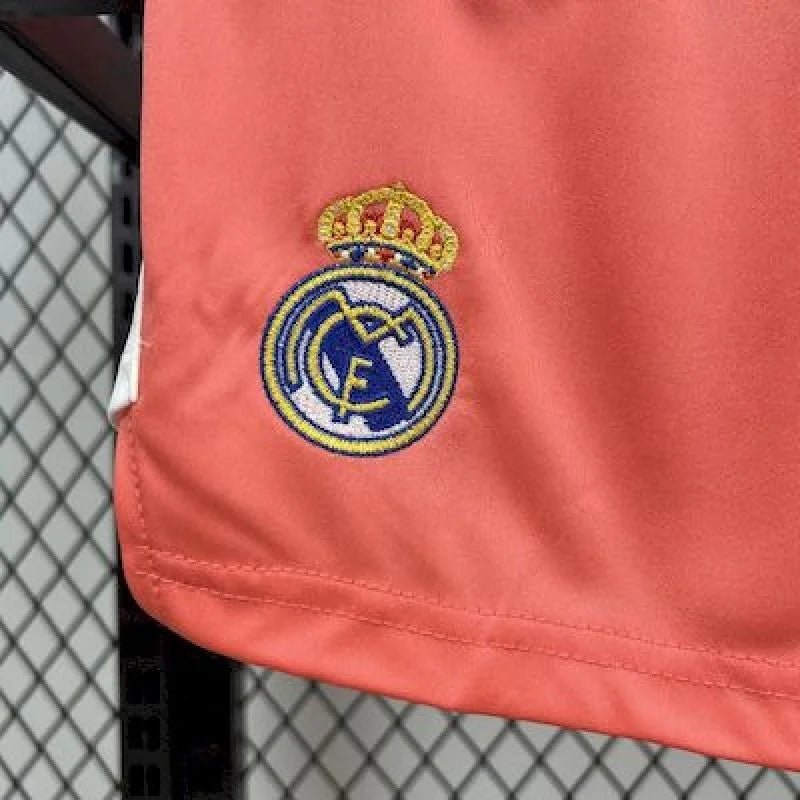 Real Madrid 2025 Goalkeeper Coral Red Jersey