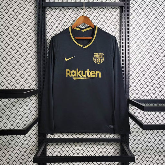 Maglia da trasferta a maniche lunghe del Barcellona 2020 L/S