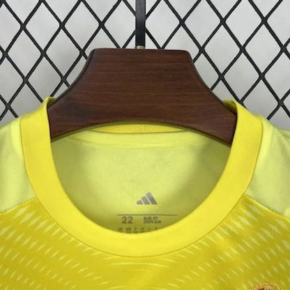 Real Madrid 2025 Goalkeeper Vibrant Yellow Jersey