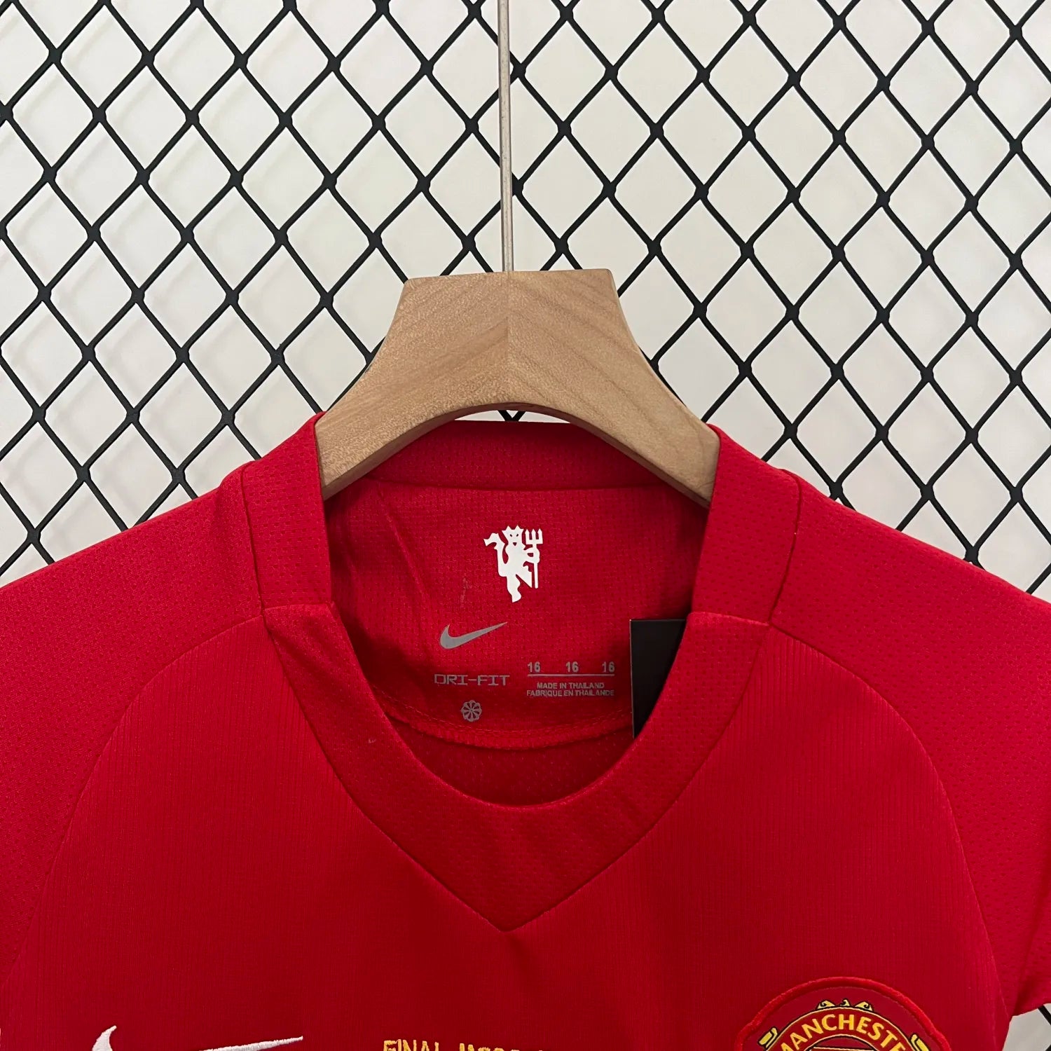 Manchester United 2007 Home Champions League jersey