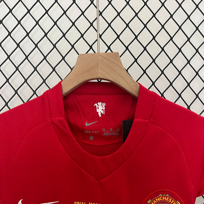 Manchester United 2007 Home Champions League jersey