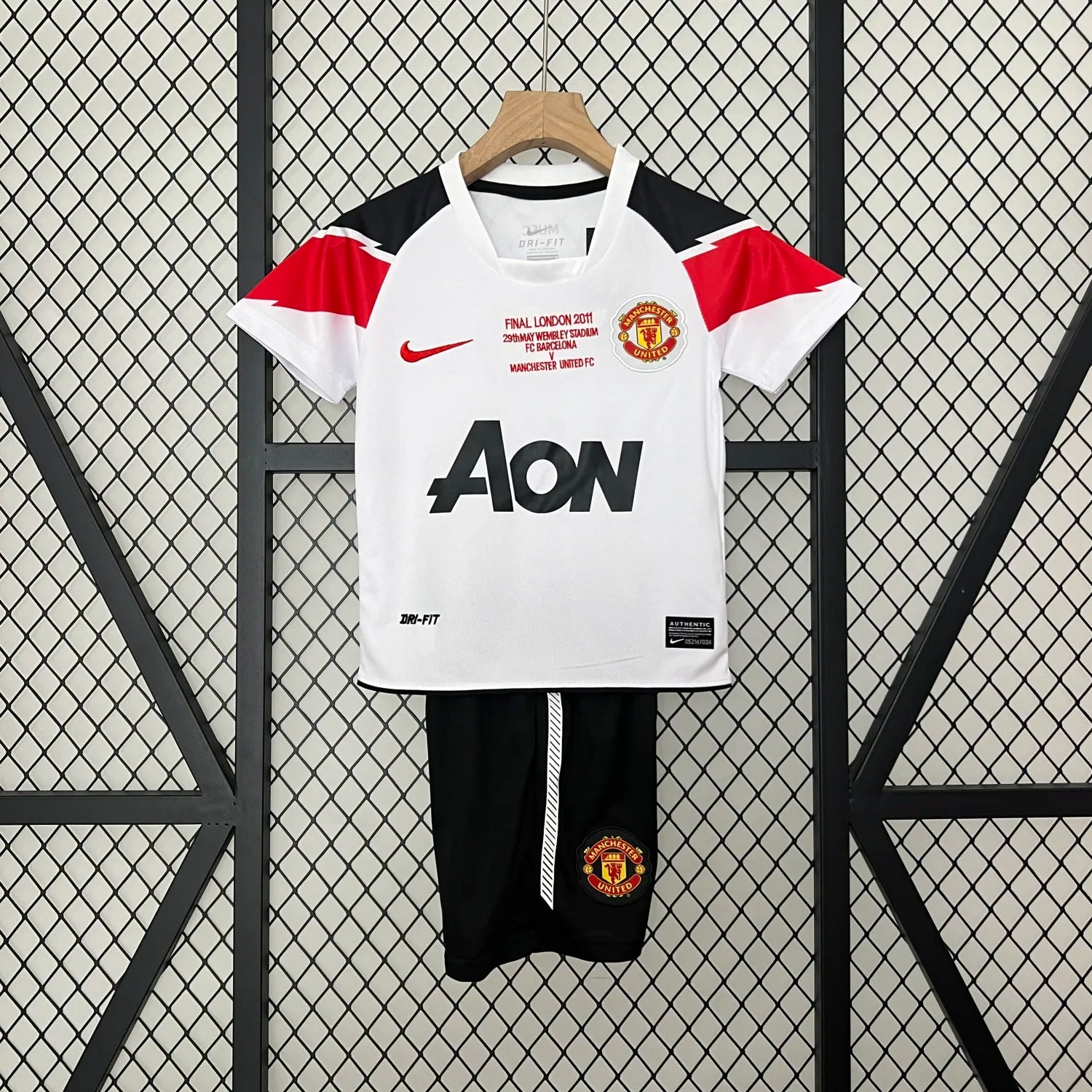 Manchester United 2010 Champions League Away jersey