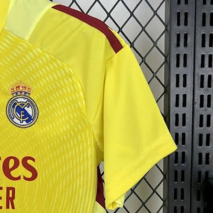 Real Madrid 2025 Goalkeeper Vibrant Yellow Jersey