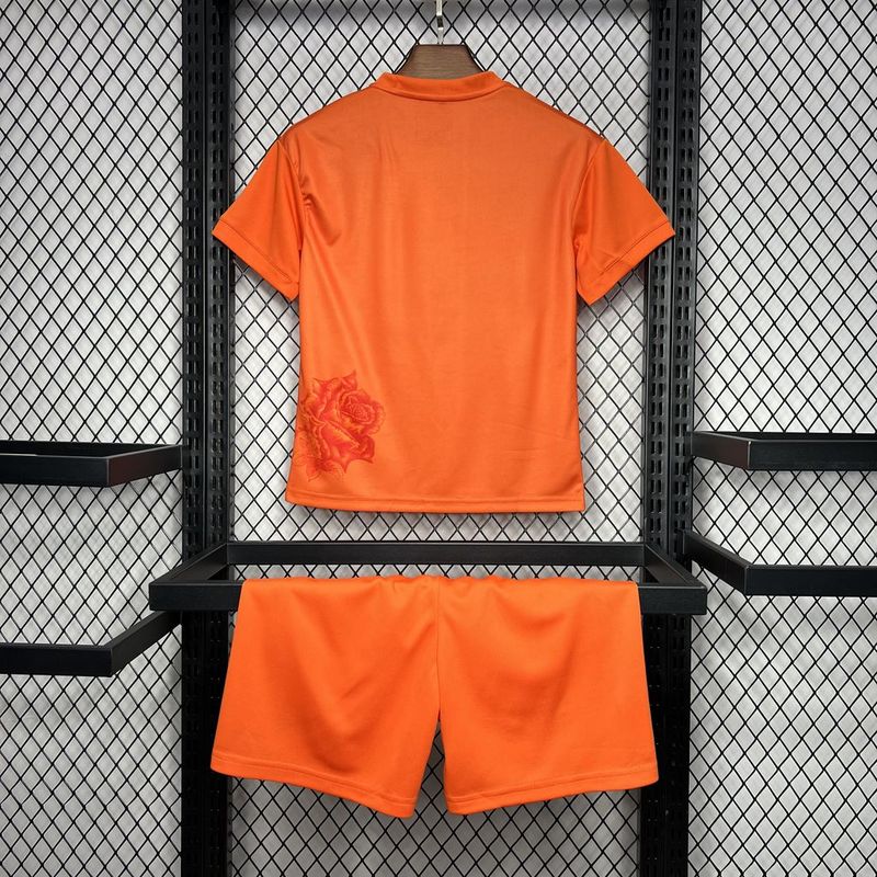 Real Madrid 2023 Fourth Authentic Orange Jersey
