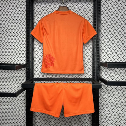 Real Madrid 2023 Fourth Authentic Orange Jersey