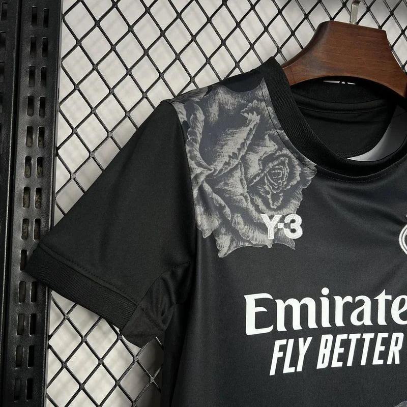 Real Madrid 2024 Y3 Rose Special Black Jersey