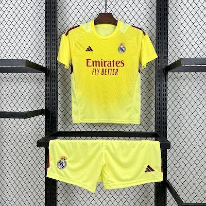 Real Madrid 2025 Goalkeeper Vibrant Yellow Jersey
