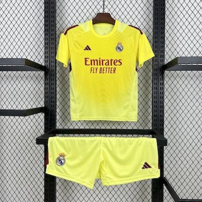 Real Madrid 2025 Goalkeeper Vibrant Yellow Jersey