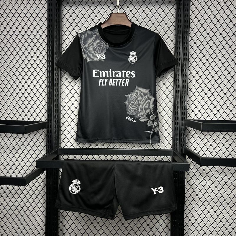 Real Madrid 2024 Y3 Rose Special Black Jersey