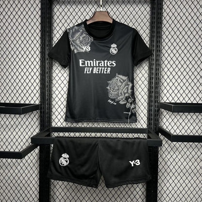 Real Madrid 2024 Y3 Rose Special Black Jersey