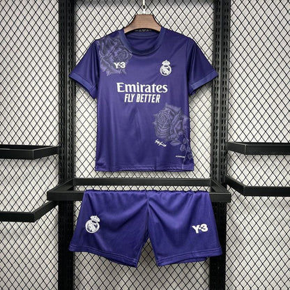 Real Madrid 2024 Y3 Forth Rose Special  Purple Jersey