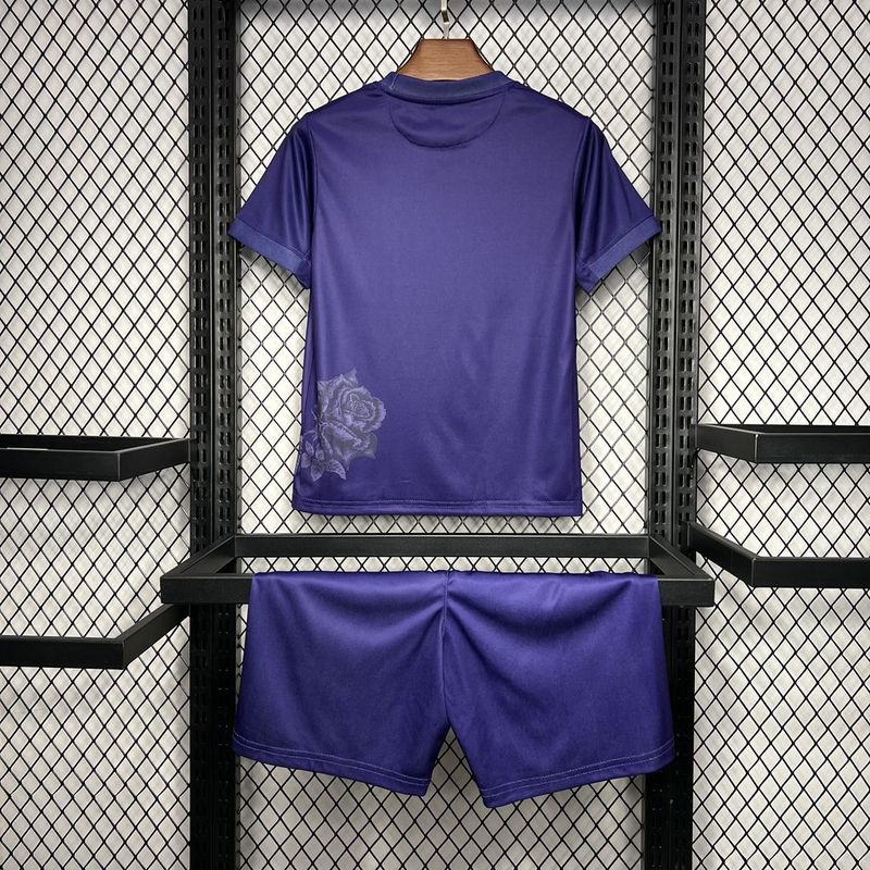 Real Madrid 2024 Y3 Forth Rose Special  Purple Jersey