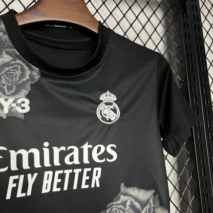 Real Madrid 2024 Y3 Rose Special Black Jersey