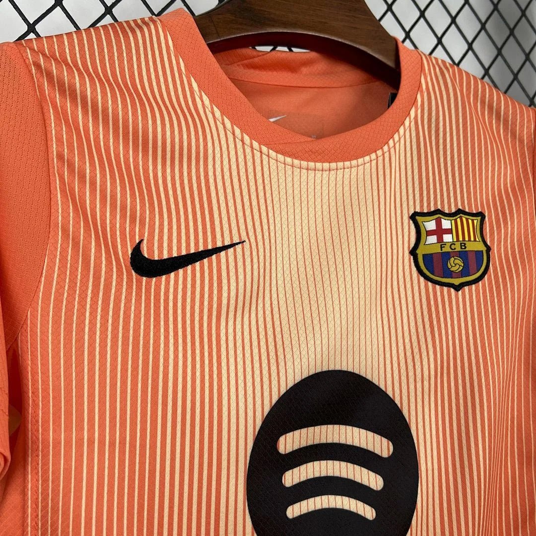 Barcelona 2025 Orange Goalkeeper Jersey
