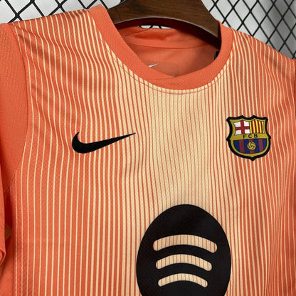 Barcelona 2025 Orange Goalkeeper Jersey