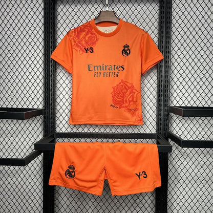 Real Madrid 2023 Fourth Authentic Orange Jersey