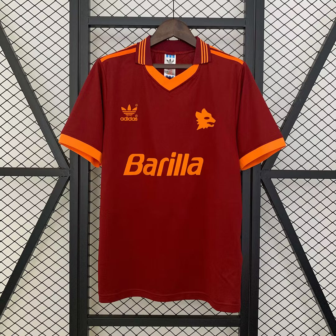 AS Roma 1992 Home Shirt