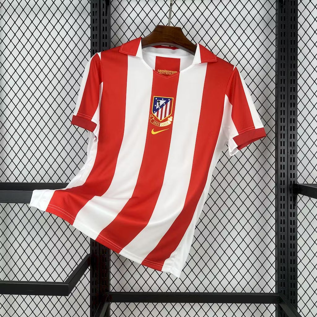Atletico Madrid 2003 Home Shirt