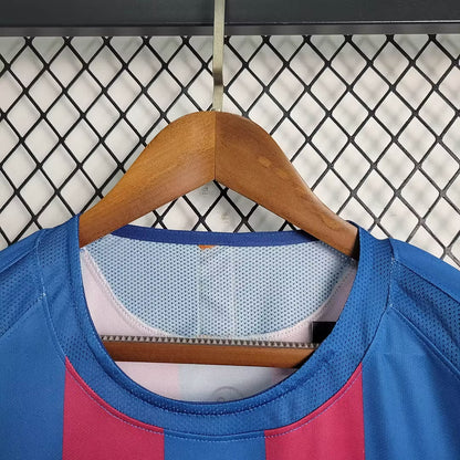 Barcelona 2005 L/S UCL Home Shirt