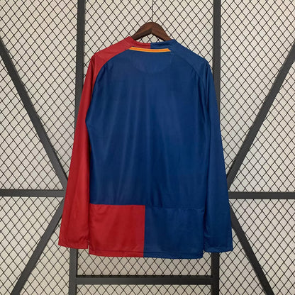 Barcelona 2008 L/S Home Champion League Shirt