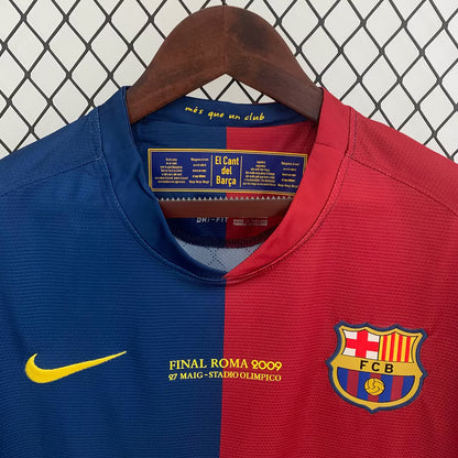 Barcelona 2008 L/S Home Champion League Shirt