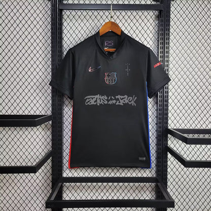 Barcelona x Travis Scott 2024 Cactus Jack Special Away Shirt