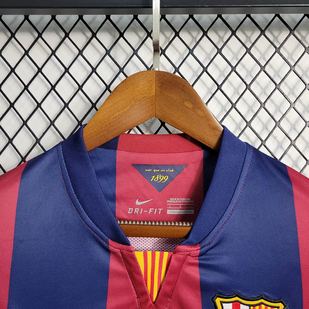 Barcelona 2014 Home L/S UCL Shirt