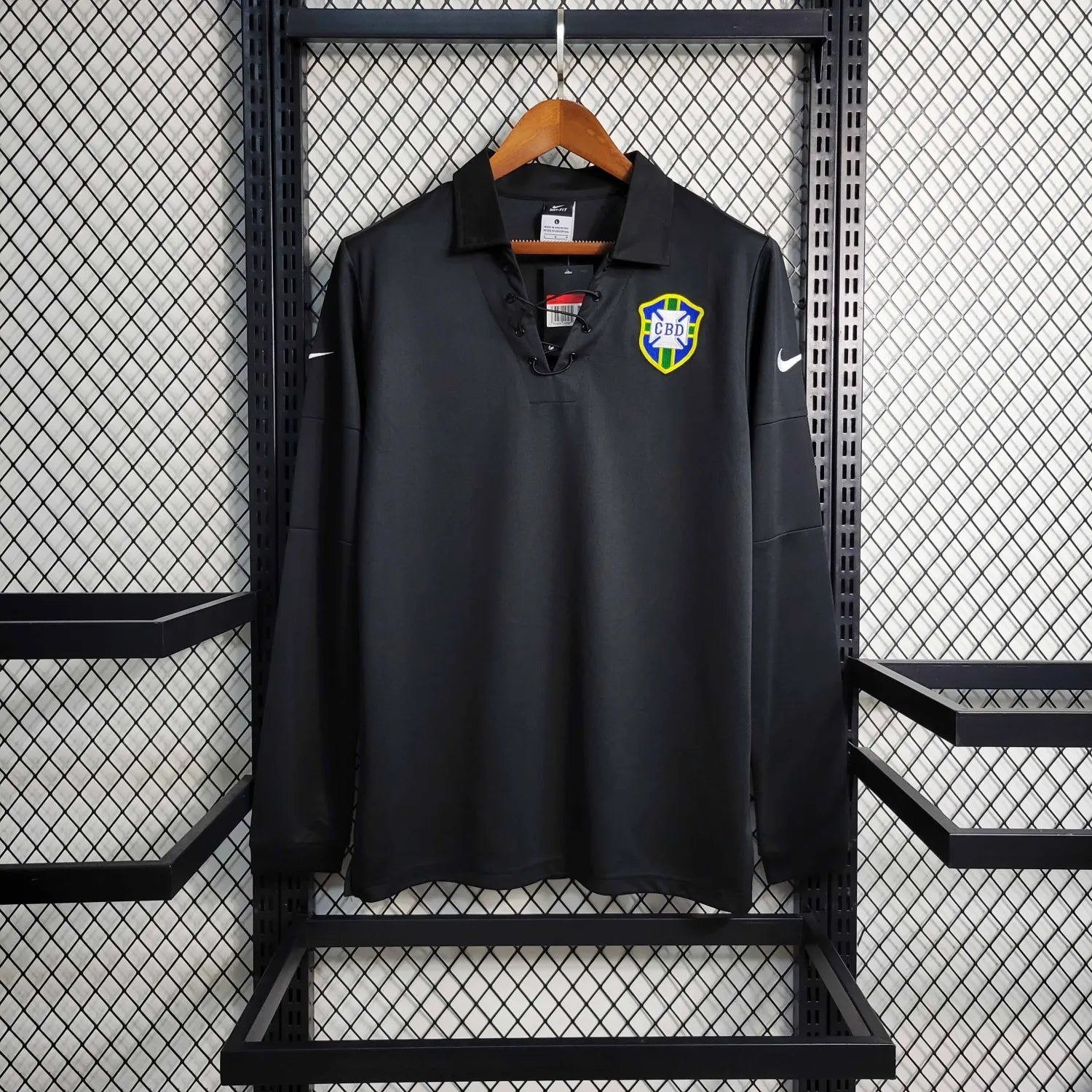 Brazil 2004 black L/S Shirt