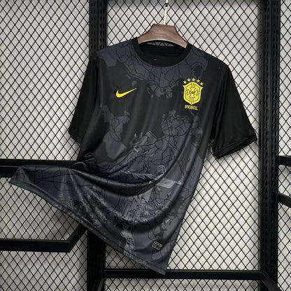 Brazil 2024 Jesus Special Edition Black Shirt